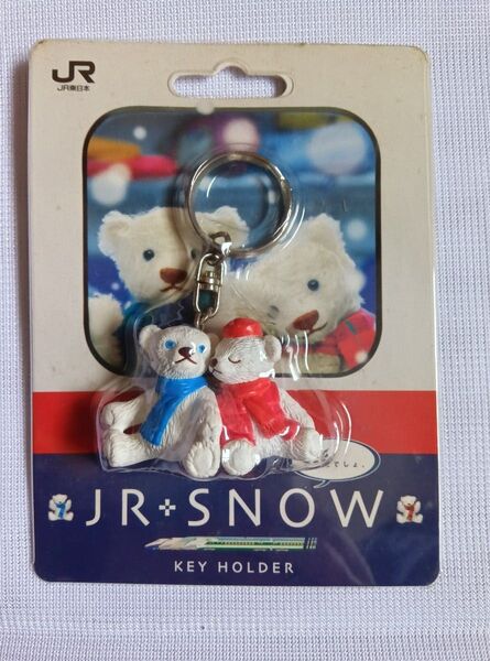 JR SNOW テディ&ステディ キーホルダー