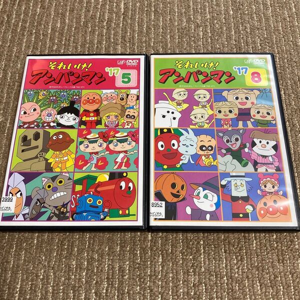 それいけ!アンパンマン 2017 ⑤⑧ DVD 2枚 ※新品ケース