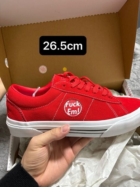Supreme × Vans Sid "Red"