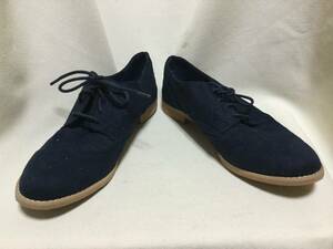 C6649*GAP*W9 size * navy cloth made men's Like shoes * navy blue color race up 