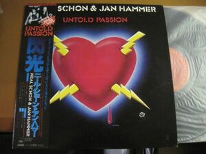 Neal Schon & Jan Hammer - Untold Passion /Journey/洋楽/ハードロック/25AP 2228/帯付/国内盤LPレコード