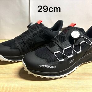 未使用 29cm 2E ニューバランス ゴルフシューズ UGS1001B ブラック FuelCell 1001 v4 SL BOA