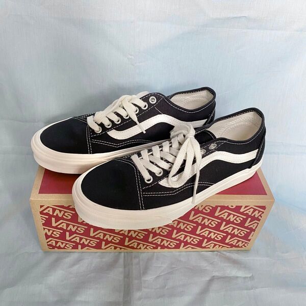 VANS OLD SKOOL TAPERED オールドスクールテーパード VN0A54F49FN BLACK ECO エコセオリー