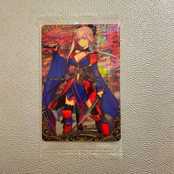 FGO ウエハース カード Fate SSR 宮本武蔵
