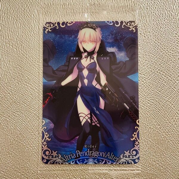 FGO ウエハース カード Fate 水着セイバーオルタ アルトリアSP 復刻