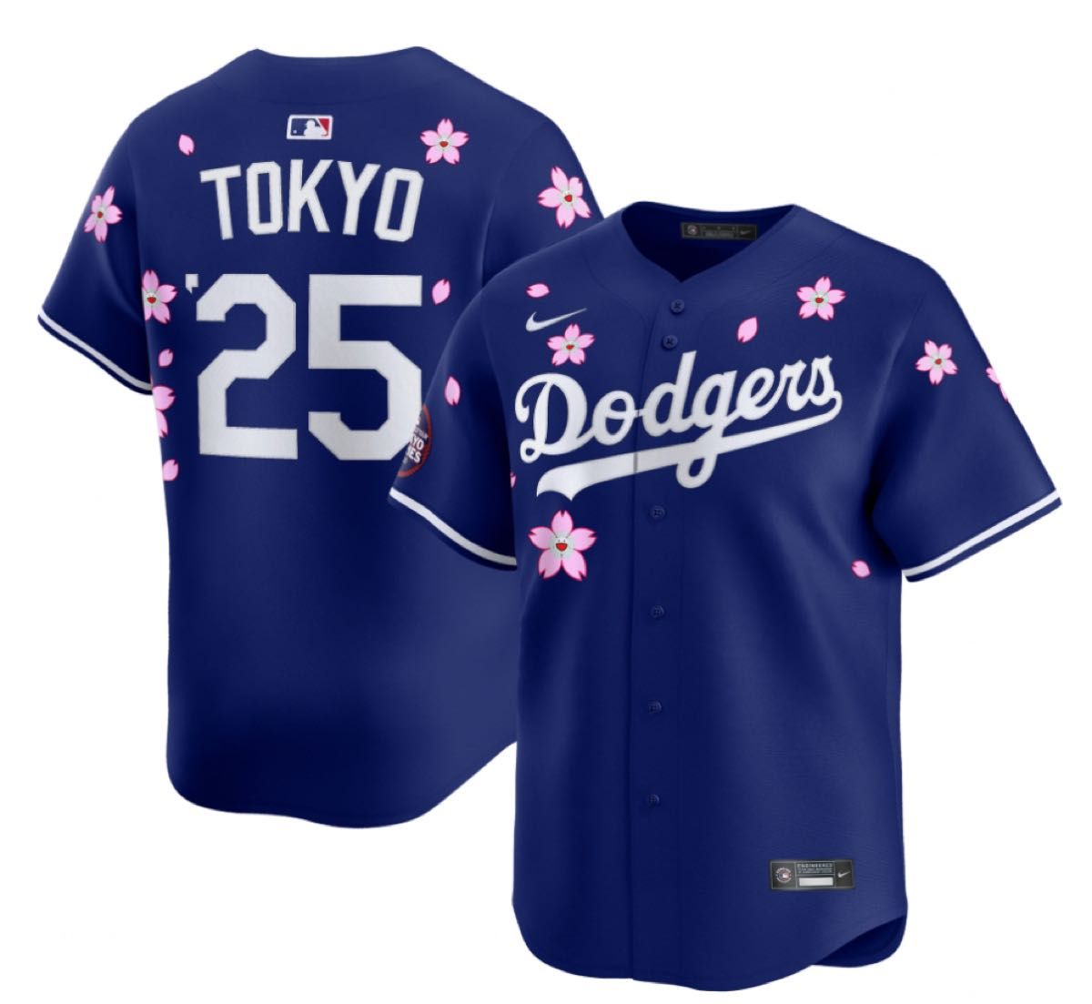 ドジャース 開幕戦 Tokyo Series 袖パッチ付き ユニフォーム ドジャース 開幕戦 Tokyo Series 袖パッチ付き ユニフォーム
