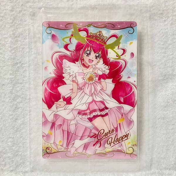 【内袋未開封☆】プリキュア カード ウエハース7 キュアハッピー SR No.10