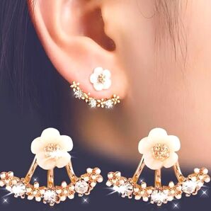 花 フラワー ピアス