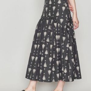 【美品】ASTRAETコモンプリント キリカエ ギャザースカート