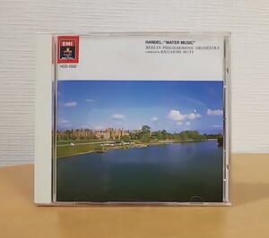 ヘンデル　水上の音楽　ベルリン・フィルハーモニー管弦楽団　リッカルド・ムーティ　CD