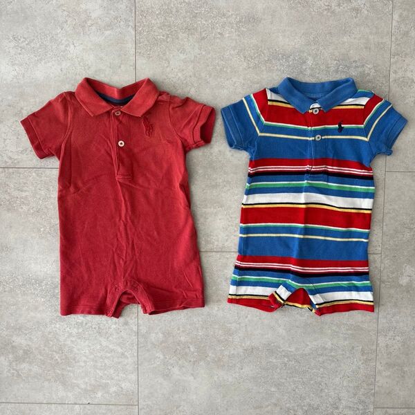 Ralph Lauren ベビー服 ロンパース 2枚セット
