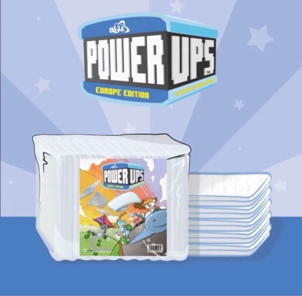ABU パワーアップス POWER UPS 1枚 両面パッド おむつ ABDL diaper