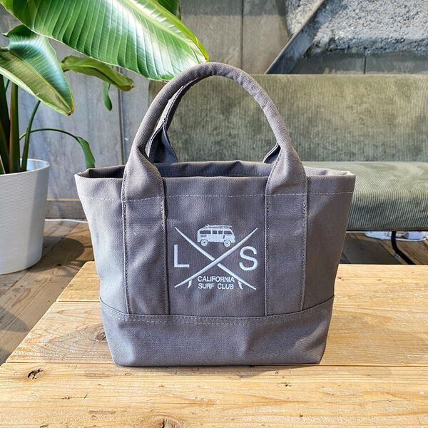 再入荷 LUSSO SURF ミニトートバッグ グレー 送料込み Instagramで人気