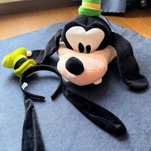 グーフィー カチューシャ ファンキャップ ぬいぐるみ帽子 ディズニーリゾート Disney 廃盤 レア 耳 ミニー