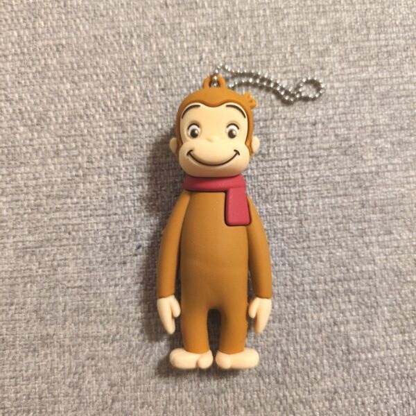 おさるのジョージ チェーンホルダー キーホルダー