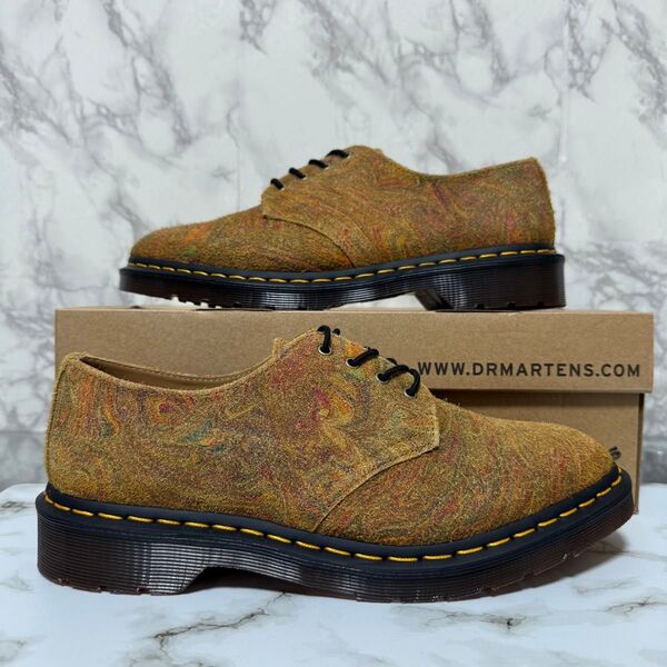 新品 未使用 Dr.Martens ドクターマーチン スミス Smith スウェード ペイズリー 4ホール スエード