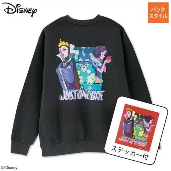 ステッカー付裏起毛プルオーバー ディズニープリンセス 白雪姫 トレーナー