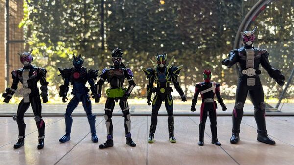 仮面ライダー フィギュア 6体セット まとめ売り