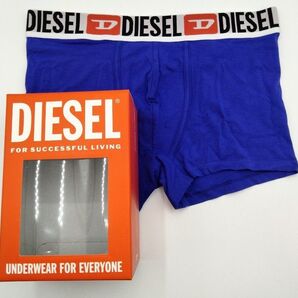 【Sサイズ】DIESEL(ディーゼル) ボクサーパンツ ブルー 1枚 男性下着 E6826