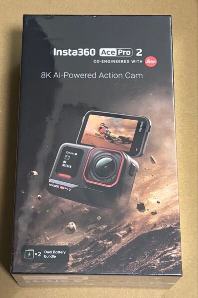新品未開封 Insta 360 Ace Pro 2 デュアルバッテリーセット