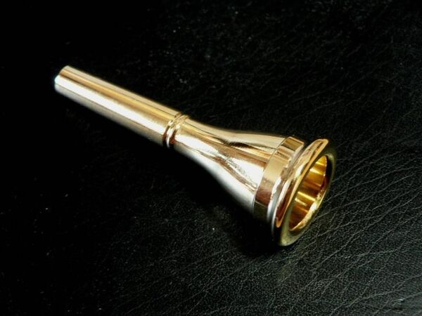 ホルン用マウスピース 金メッキ ◆新品