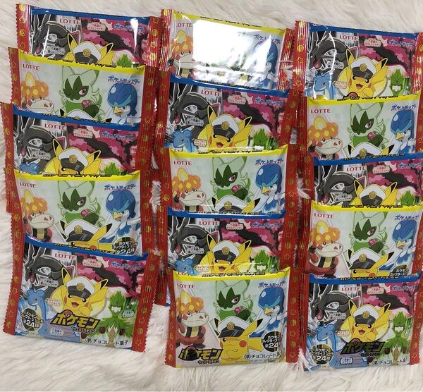 ロッテ ポケモン ウエハースチョコ 1枚入×15