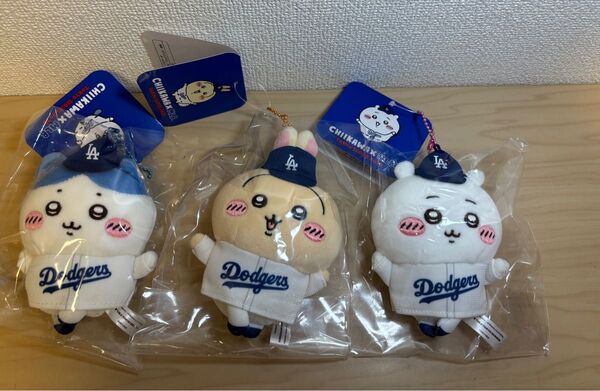 ちいかわ MLB TOKYO SERIES ドジャース マスコット 3点セット