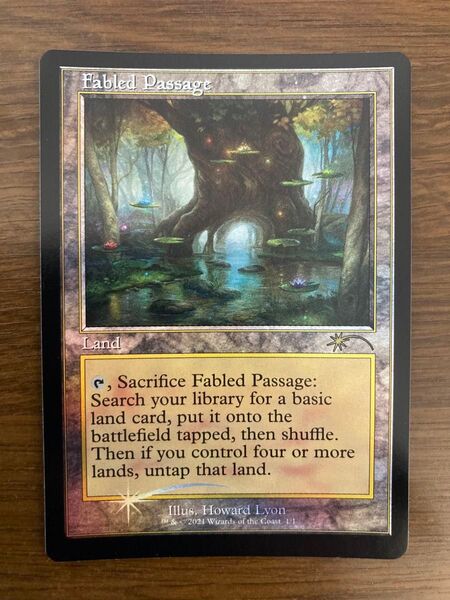 MTG マジックザギャザリング 寓話の小道 旧枠プロモ 英語版