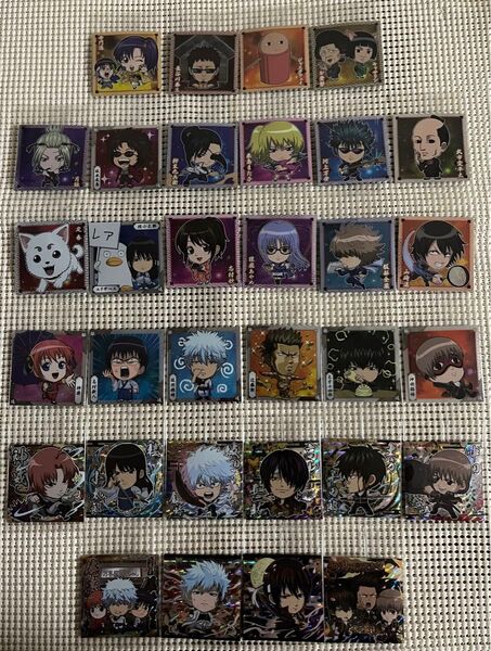 銀魂☆シールウエハース☆全32種類フルコンプセット☆新品未使用内袋未開封☆コンプ