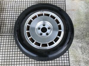 日産 G50 プレジデント純正 215/65R15 6.5J+45 5穴 PCD114.3 15インチ タイヤホイール 1本 57