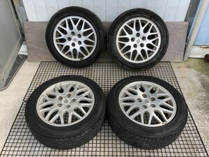 トヨタ 17系 クラウン 純正 205/55R16 6.5J+50 5穴 PCD114.3 16インチ タイヤホイール 4本セット 160