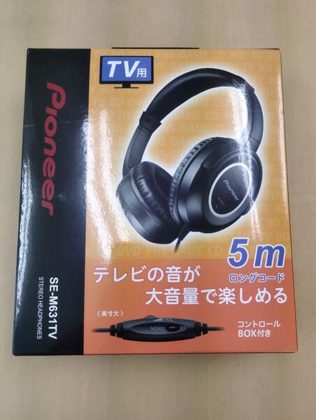 ヘッドホン パイオニア SE-M631TV 密閉型/オーバーイヤー ブラック
