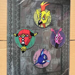 ポケモン A4クリアファイル カプ神 POKEMON CENTER ONLINE ミニゲーム当選品