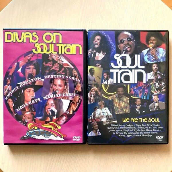 「ディーヴァ・オン・ソウル・トレイン」「ウィ・アー・ザ・ソウル」DVD2枚セット Soul Train