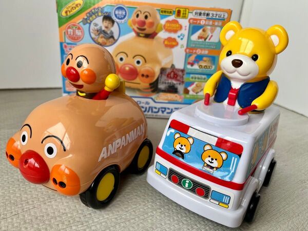 アンパンマン スマートセンサー アンパンマンごう トンピー救急車 セット販売 車 おもちゃ 知育玩具