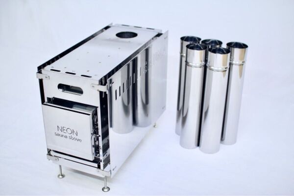 【美品】Noppa sauna NEONsauna stove テントサウナ用ストーブ 2次燃焼機構