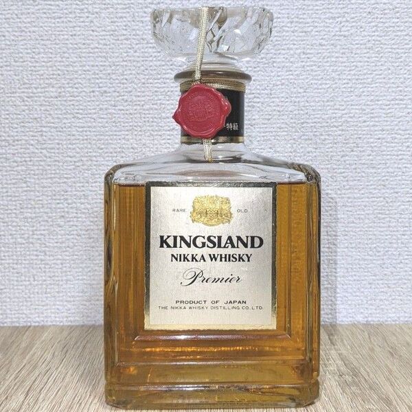 ニッカ キングスランド 特級 従価税率適用 760ml43% 古酒未開栓 箱無③