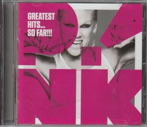 【新品未開封、ただし、ケース割れあり】P!nk(Pink) ピンク / Greatest Hits... So Far!!! オーストラリア盤