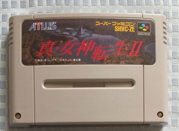 SFC スーパーファミコン 真・女神転生Ⅱ ジャンク品