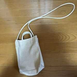 レガートラルゴ ミニショルダーバッグ ベージュ