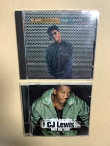 送料無料 CJ Lewis アルバム「ROUGH’N’ SMOOTH」＋「FEEL MY VIBE」2枚セット ともに輸入盤