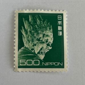 500円切手 日本 NIPPON