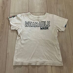 子供 半袖Tシャツ サイズ110 記名あり 半袖 100 ワスク