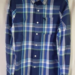 新品 未使用 アバクロンビー&フィッチ 長袖チェックシャツ Sサイズ Abercrombie&Fitch アバクロ
