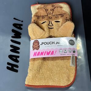 はにわ展 【ショッパー付き】どっとポーチパペット/掛甲の武人