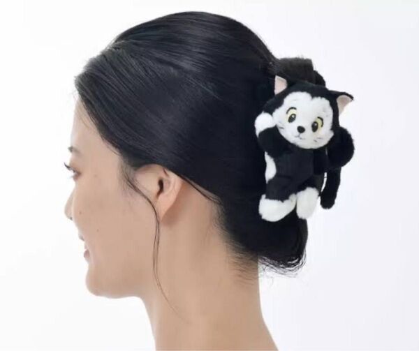 ディズニー フィガロ ヘアクリップ ぬいぐるみ