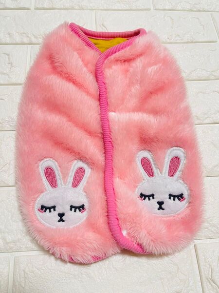 ペット服 うさぎちゃんのチョッキ Mサイズ