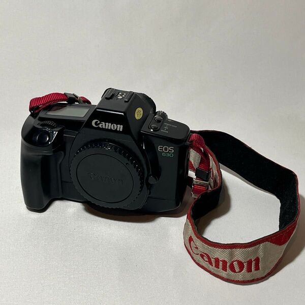 【ジャンク】キャノン Canon EOS630 BODY & アイカップ 純正ストラップ付き