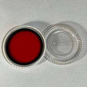 レンズ フィルター Nikon FILTER 52mm R60 カラー・レッド