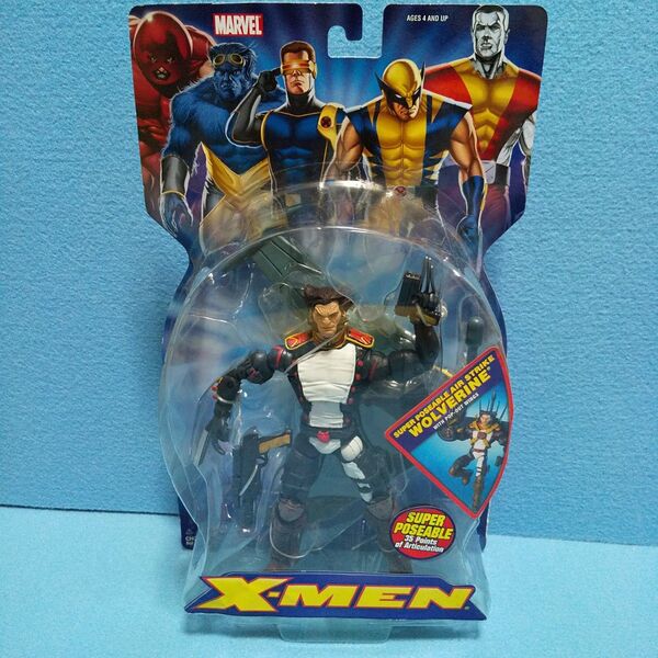 未開封☆スーパーポーザブル エアーストライクウルヴァリン/X-MEN WOLVERINE トイビズ